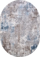 Ковер Armina 03853A blue/blue овал - картинка 1