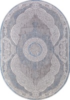 Ковер Armina 03880A blue/blue овал - картинка 1